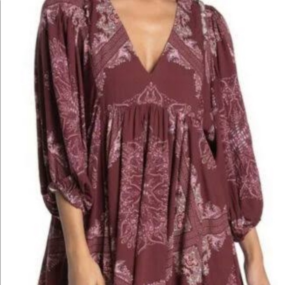 Free People Tops - Free people girl talk paisley tunic
